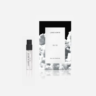 Lake Skye 11 11 Eau de Parfum Vial Spray, 0.06 fl oz (2 ml) - Sheer Uplifting Scent