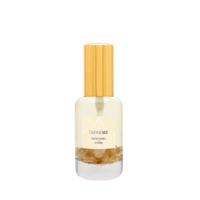 DefineMe Citrine Crystal Infused Natural Perfume Mist, Sofia Isabel Scent, 0.95 FL OZ
