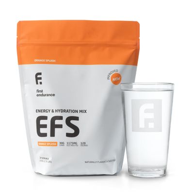 EFS Hydration Endurance Drink Mix - Premium Carbohydrates for Energy Performance, Electrolytes for Rapid Rehydration Running, Cycling and Triathlon Nutrition Isotonic Energy Fuel Orange