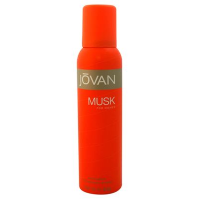 Jovan Deodorant Spray for Women, Musk, 5 Ounce