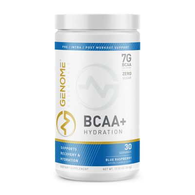 BCAA HYDRATION Powder, Recovery, Muscle Support Hydration, 7G Bcaa 2.5G Electrolytes per Serving, Non-GMO, Gluten Free, Keto Friendly, Zero Sugar, Natural Flavor, 30 Servings (30 Serving)