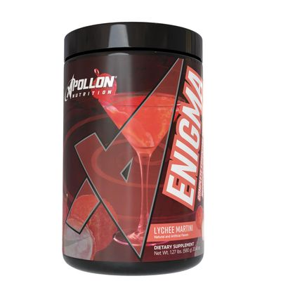 Apollon Nutrition Enigma Full Spectrum Electrolytes, BCAAs and EAAs. Nine Essential Amino Acids and BCAAs (20 Serving, Lychee Martini)