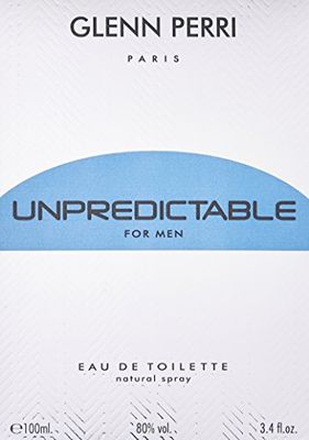 Unpredictable by Glenn Perri Eau De Toilette Spray 3.4 oz 100 ml for Men