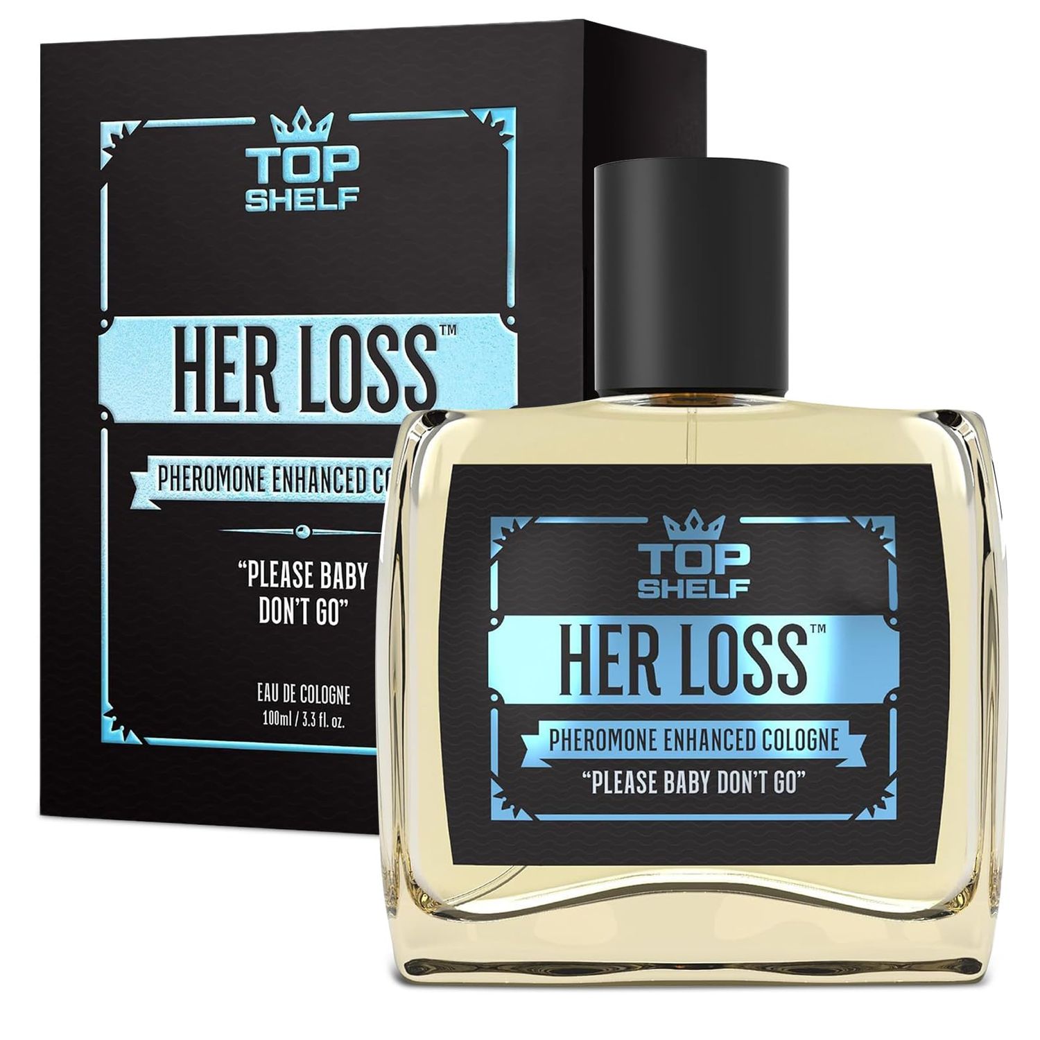 fugit Her Loss Cologne for Men,She lost menswear Colognes 3.5 oz,Her Loss the pheromone Men&#39;s, Pheromone Perfume,Travel Set Valentine&#39;s Day Gift for Father,Boy Friend and Husband