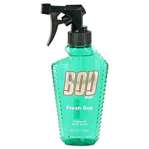 Bod Man Fresh Guy Cologne By Parfums De Coeur 8 oz Fragrance Body Spray For Men - 100 AUTHENTIC