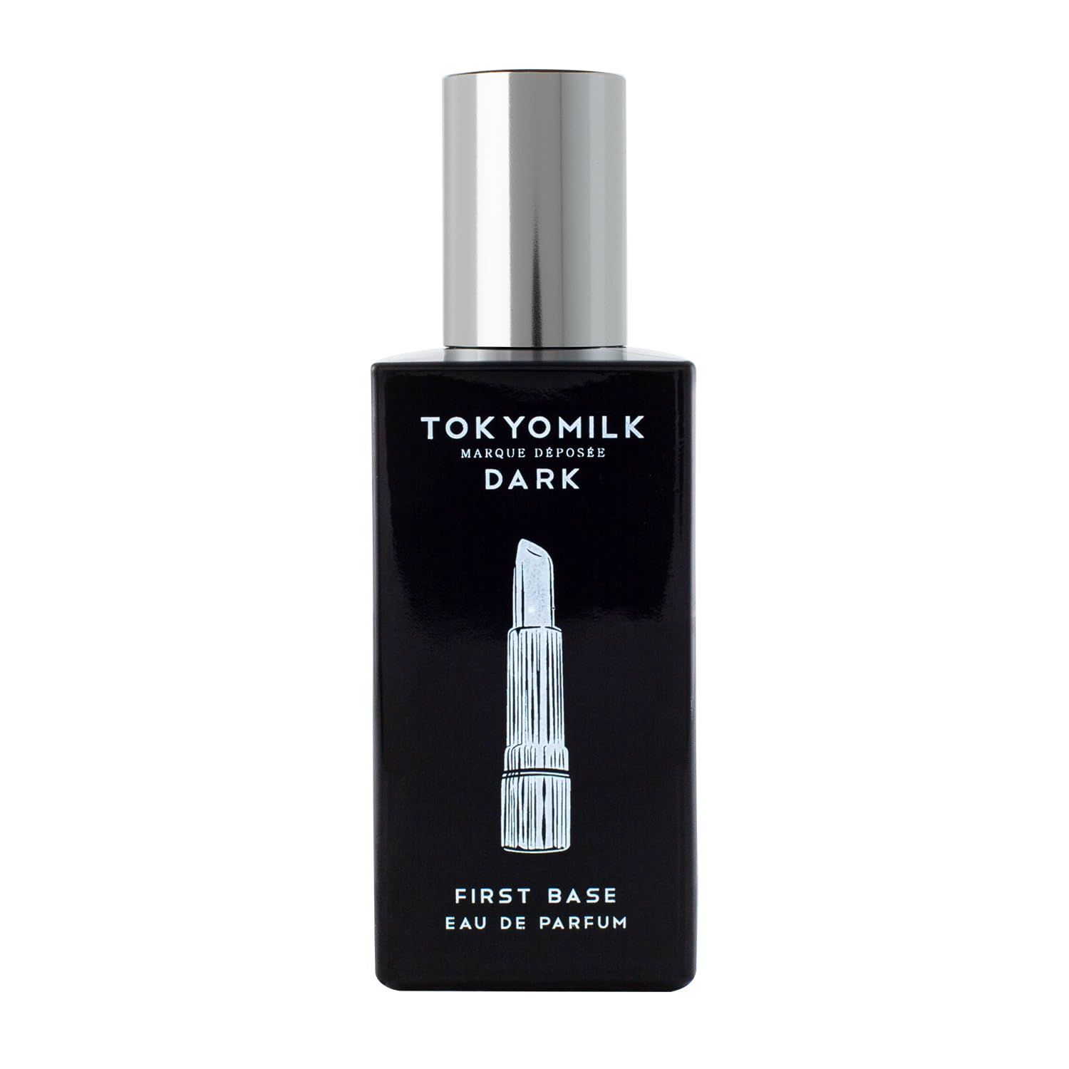 TOKYOMILK Dark First Base Eau de Parfum, 1.6 fl. oz, 47.3 ml - Anjou Pear, Almond Blossom, Soft Musk Cedarwood - Sophisticated Elegant Design, Men Womens Perfume, Eau de Parfum Spray for Women