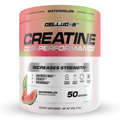 Cellucor Creatine Powder, Watermelon Flavor - Increases Strength, Lean Muscle Mass Endurance, Micronized Creatine for Fast Absorption, 5g Creatine per Serving, 50 Servings