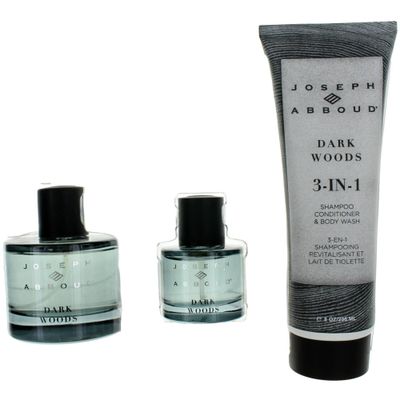 Joseph Abboud Dark Woods Eau de Parfum Gift Set, 3.4 fl. oz. for Men