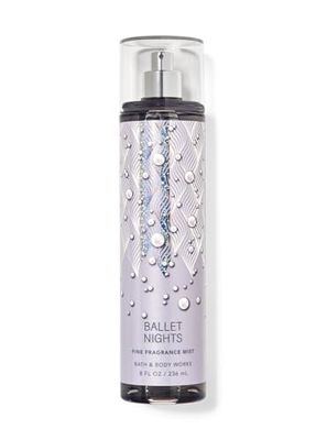 Bath Body Works Ballet Nights Fine Fragrance Mist For Women 8 Ounce Full Size Spray