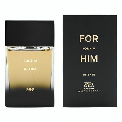 Zara For Him Intense Cologne for Men Parfum 100 ML (3.38 FL OZ)