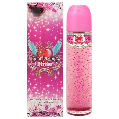 Cuba Cuba Strass Heart Breaker for Women Eau De Parfume Spray, 3.3 Ounces, (PC224)