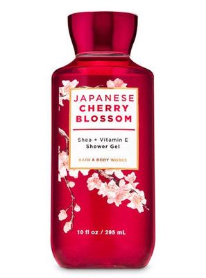Japanese Cherry Blossom - 3 pc Bundle - Daily Trio - Shower Gel, Fine Fragrance Mist Super Smooth Body Lotion