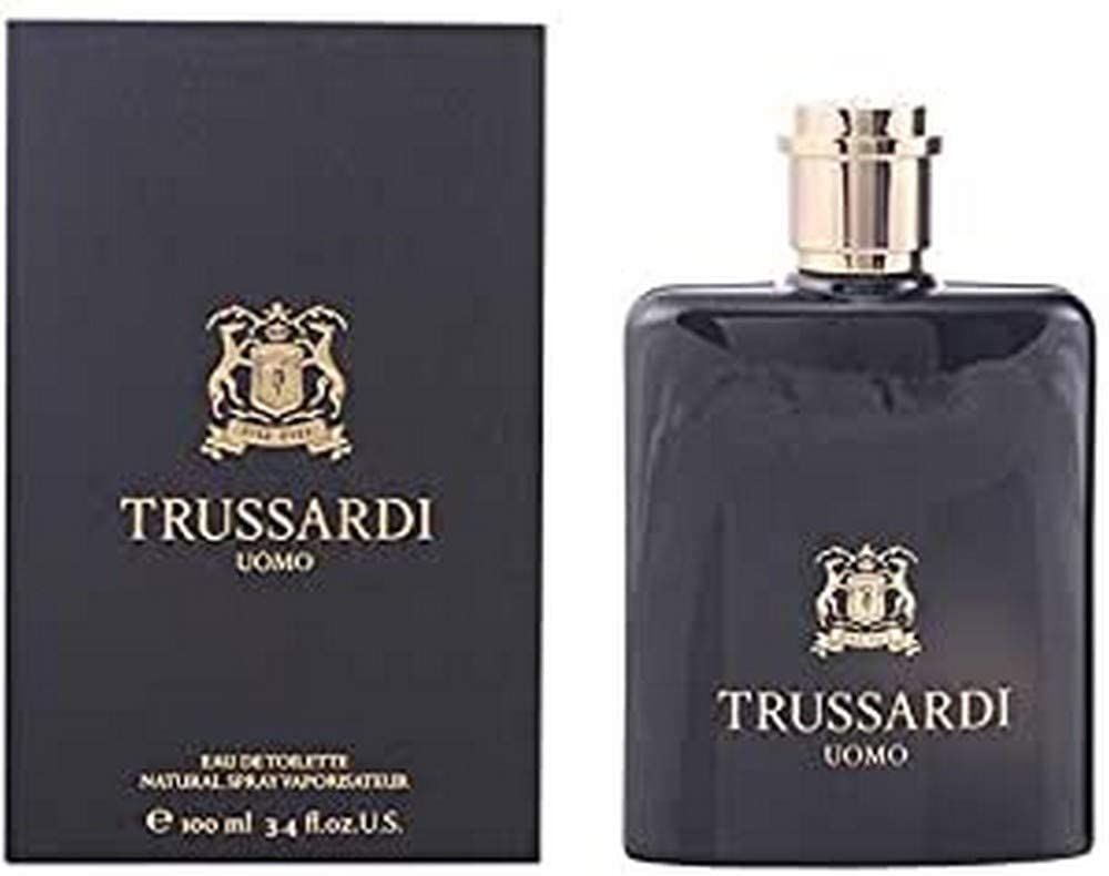 Trussardi Umo Eau de Toilette Spray for Men Leather Scent 3.4 oz