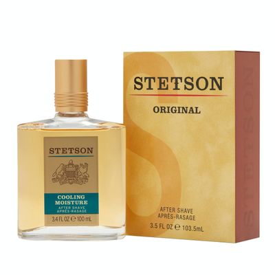 Stetson Original Cooling Moisture After Shave - Fragrance Notes of Citrus, Honey, and Sage - 3.4 Fl Oz - Pack of 3