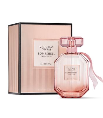 Victoria&#39;s Secret Bombshell Seduction Eau de Parfum, Notes of White Peony, Sage Velvet Musk, Perfumes for Women (3.4 oz)
