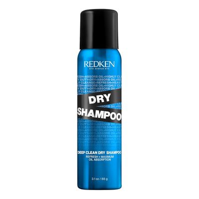 Redken Deep Clean Dry Shampoo Instantly Refreshes Hair Absorbs Oil In Between Washes No Buildup or Residue Fragrance-Free For All Hair Types, For Dark or Light Hair 3.1 Oz