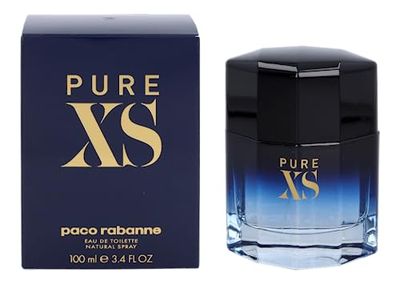 Paco Rabanne Paco Xs Perfume For Men - Floral Woody, Freshly Incandescent Fragrance - Opens With Notes Of Iced Mint And Bergamont - Blended With Lemon And Coriander - Eau De Toilette Spray - 3.4 Oz