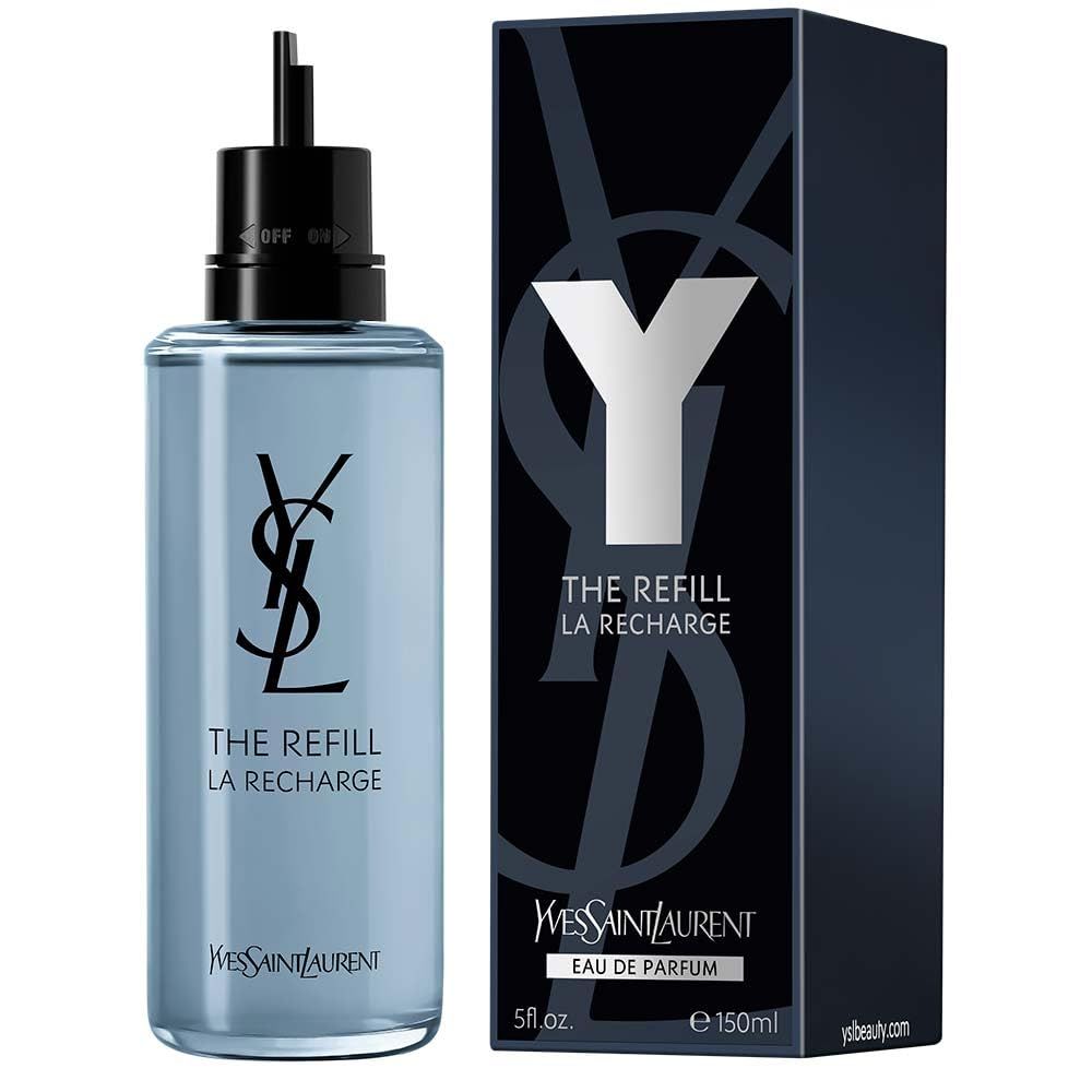 YVES SAINT LAURENT Y Eau de Parfum Refill for Men, 5.0 Ounce