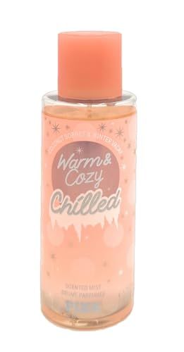 Victoria&#39;s Secret Pink Scented Mist Warm Cozy Chilled 8.4 Fl Oz