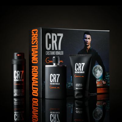 Cristiano Ronaldo Game On for Men - 3 Pc Gift Set 3.4oz EDT Spray, 5.1oz Shower Gel, 4.1oz Body Spray