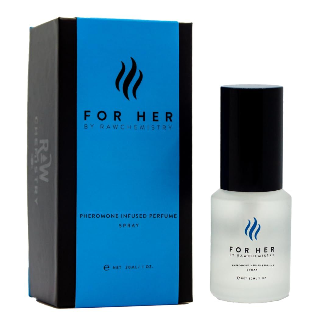 RawChemistry For Her A Pheromone Infused Perfume, for Her - Elegance, Extra Strength Formula 1 oz.
