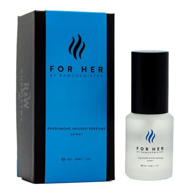 RawChemistry For Her A Pheromone Infused Perfume, for Her - Elegance, Extra Strength Formula 1 oz.