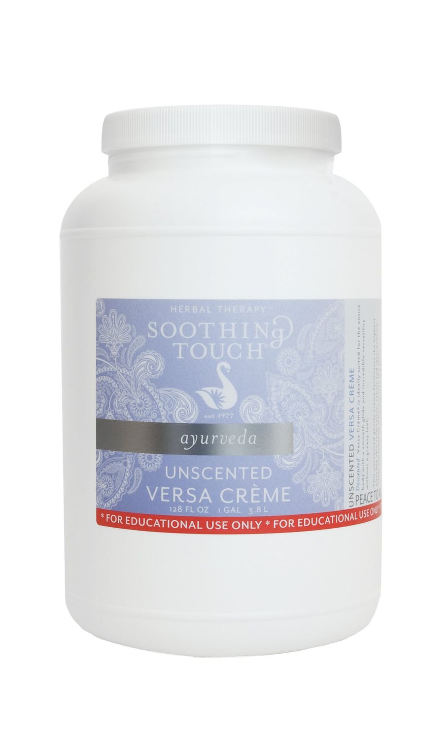 Soothing Touch Versa Creme, Unscented, 128 Ounce