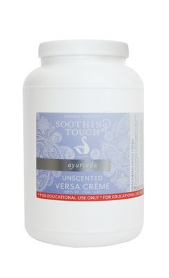 Soothing Touch Versa Creme, Unscented, 128 Ounce