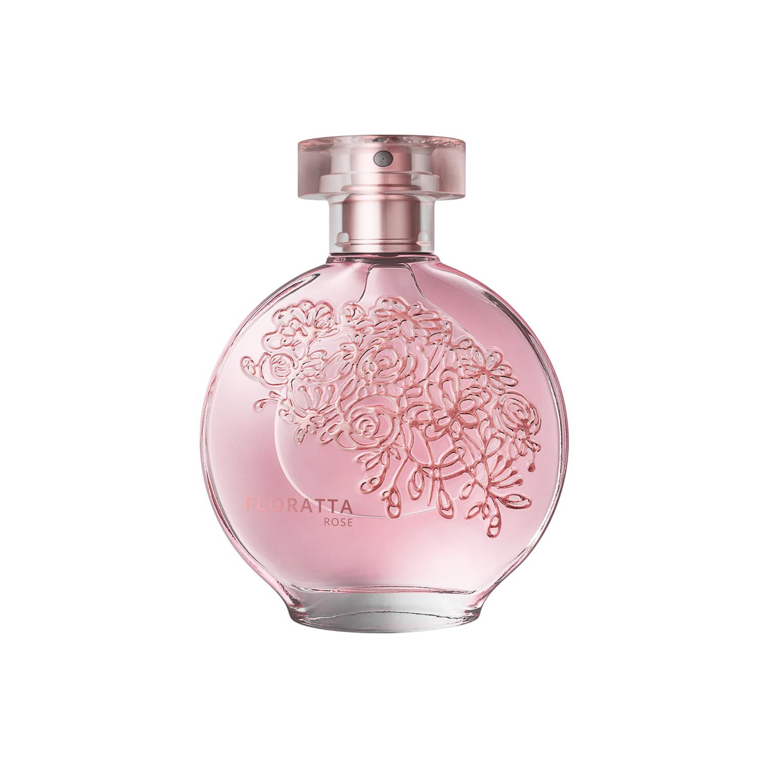 O Boticrio Floratta Rose Eau de Toilette, Long-Lasting Floral Rose Fragrance Perfume for Women, 2.5 Ounce