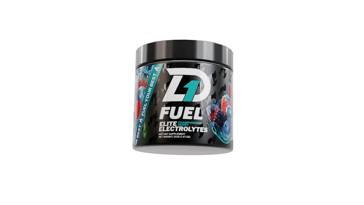D1 Fuel Elite Electrolyte Powder Packets - Sugar-Free, Hydration Multiplier, Rehydration for Young Athletes, Paleo, Keto, Sticks, Zero Sugar, Performance Drink Mix - Wildcard Berry