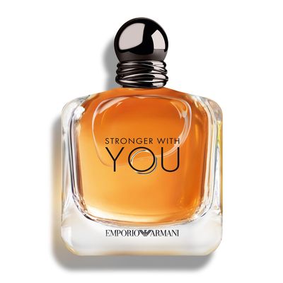 Armani Beauty - Stronger With You - Eau de Toilette - Cologne for Men - Warm Spicy Fragrance - Chestnut, Lavender, Tender Sage, Vanilla Notes - 5.1 Fl Oz
