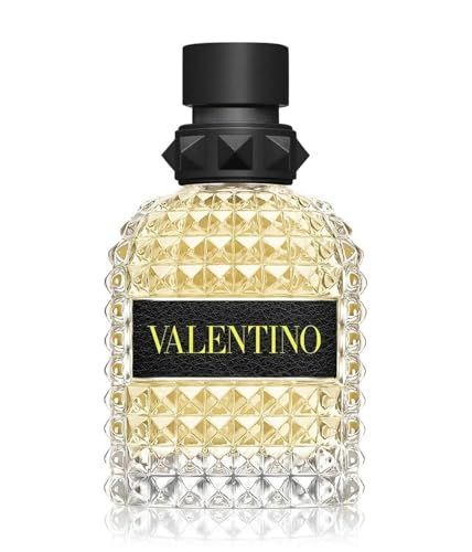 Valentino Uomo Born in Roma Yellow Dream Eau De Toilette Spray for Men, 1.7 Ounce