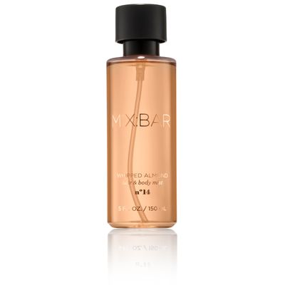 MIXBAR Whipped Almond Hair Body Mist Bedroom Linen Spray 5oz.