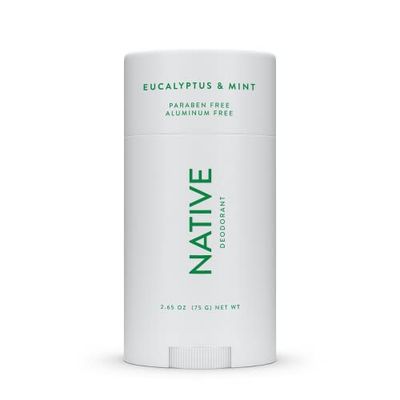 Native Deodorant Natural Deodorant for Men, Aluminum Free with Baking Soda, Coconut Oil and Shea Butter Eucalyptus Mint