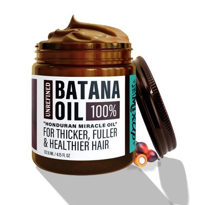 Batana Oil for Growth, Natural from Honduras, Mask, Miracle Loss, Repairs Damaged, Leaves moother, Adds Shine (4.15 oz)