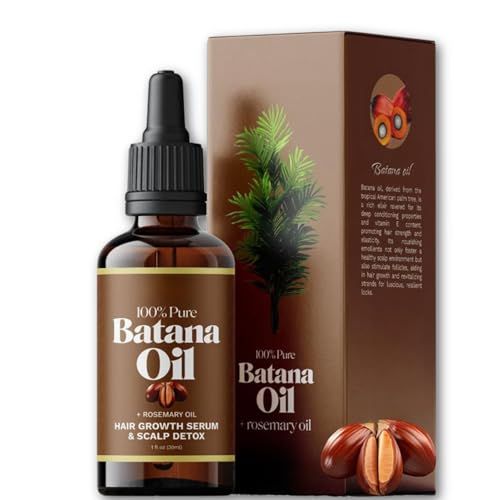 viohead Batana Oil for Hair Growth - 100 Pure Natural Batana Oil with Rosemary from Honduras, Enhances Hair Skin Radiance Nourishment, Reduce Hair Loss, Batana Hair Oil for All Hair Types (1Pcs)