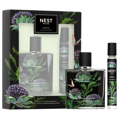 NEST New York Indigo Fine Fragrance, Eau de Parfum Set (1.7fl oz50ml 0.27fl oz8ml)