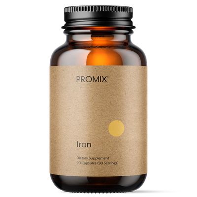 Promix Nutrition Heme Iron Supplement Gut Friendly 11mg polypeptide Formula - 90 Count