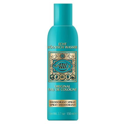 Muelhens 4711 Deodorant Spray for Unisex, 3.4 Ounce