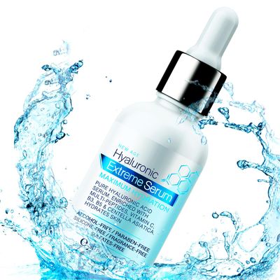 QProfessional Care Serum for Face Hyaluronic Acid Vitamin C Microneedling HCA Multi-Peptides, Vitamins B5, B3, Niacinamide Centella Asiatica Alcohol free, Fragrance-Free