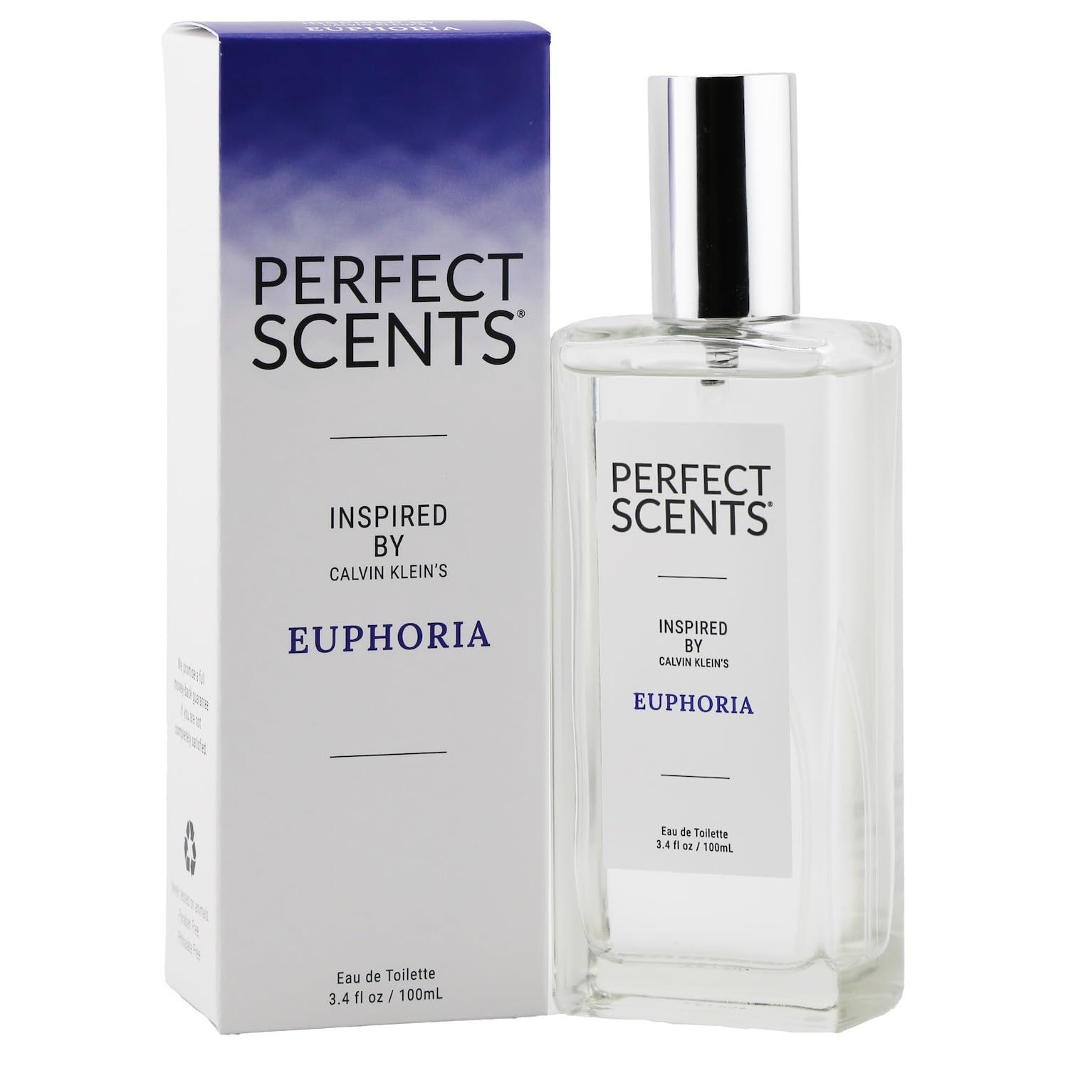Perfect Scents Fragrances Womens Eau de Toilette Vegan, Paraben Free, Phthalate Free Never Tested on Animals 3.4 Fl Oz