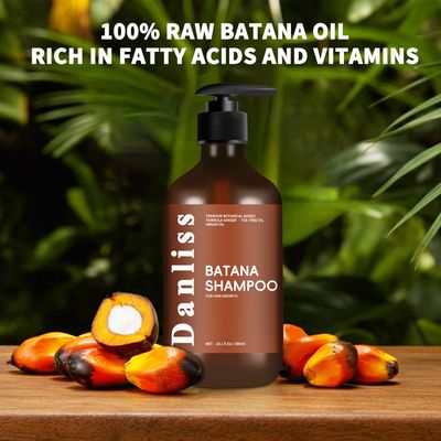 Dr. Sebi Organic Batana Oil Hair Growth Shampoo 10.1 fl.oz For Strengthening and Volumizing Fine and Thinning Hair Anti Hair Loss For Women Men, Sulfate Free, Daily Hair Care at Home