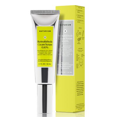 Naturium Retinaldehyde Cream Serum 0.10, Advanced Anti-Aging Smoothing Potent Face Skin Care, 1.7 oz