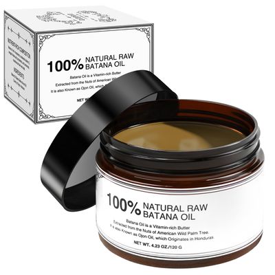 Organic Batana Hair Growth Oil 100 Raw, Cold Pressed, Unrefined, Authentic, Dr.Sebi Approved-Batana Oil Mask from Honduruas, Prevents Hair Loss, Eliminates Split Ends, Increases Shine