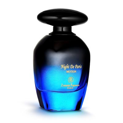 L&#39;Orientale Fragrances Night De Paris in Motion 100ml 3.3oz - Oil-Based Perfumes for Women Men, Unisex Amber Vanilla Eau de Parfum wBergamot - Long-Lasting Up to 24 Hours, Ideal for All Seasons