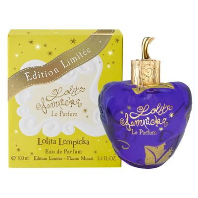 Lolita Lempicka Le Parfum Eau De Parfum Spray for Women Limited Edition Midnight Purple Tinted, Gold Accented Bottle - Notes of Licorice, Violet, Anise - 3.4 Oz