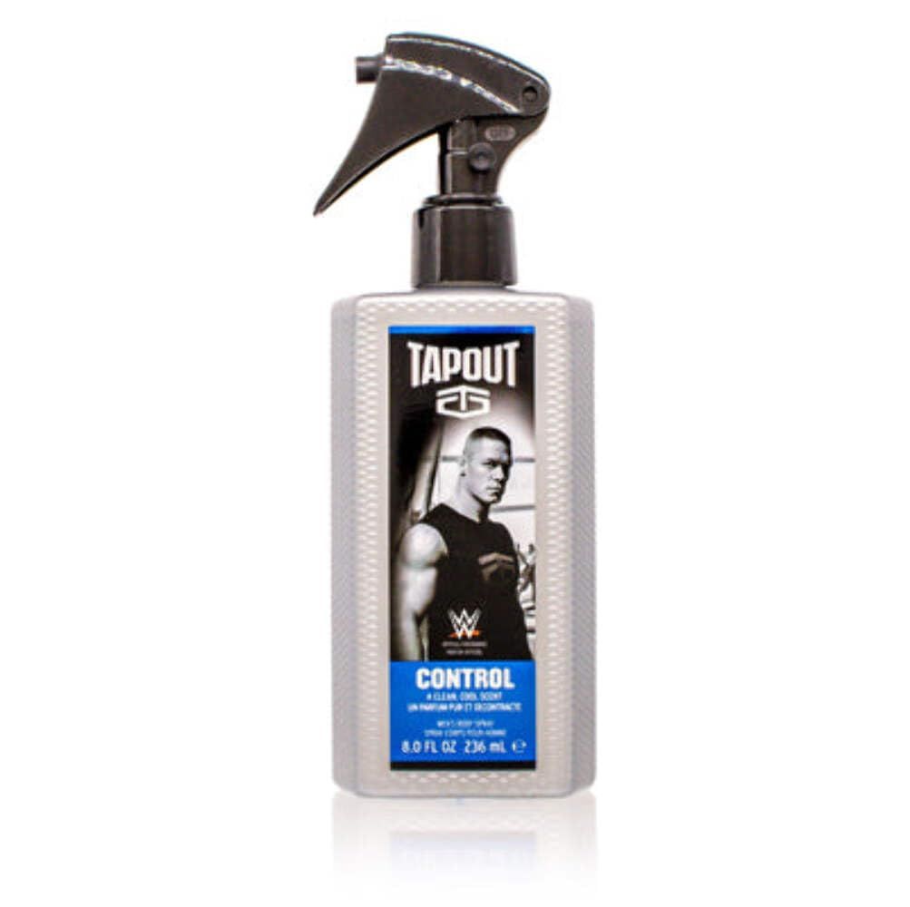Tapout Control Body Spray Perfume for Men - Refreshing Fragrance, 8 Ounces