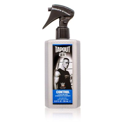 Tapout Control Body Spray Perfume for Men - Refreshing Fragrance, 8 Ounces