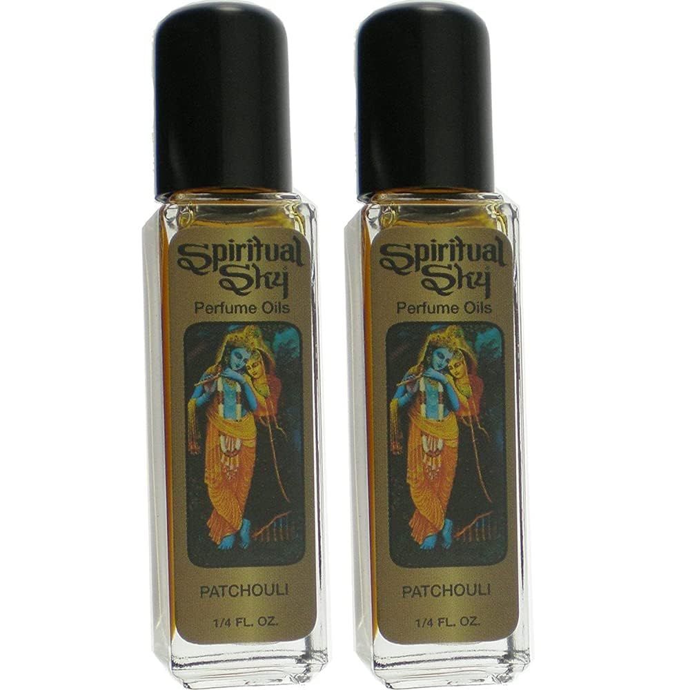 Spiritual Sky Patchouli Scented Perfume Oil 2-Pack - 14 oz.