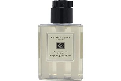 Jo Malone London Body and Hand Wash Gel for All Skin Types, Scent Blackberry and with Pump (No BoxUnboxed) bay, 8.5 Ounce